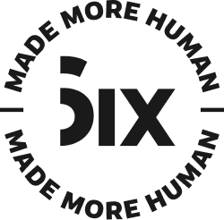 6 logo - Made more human